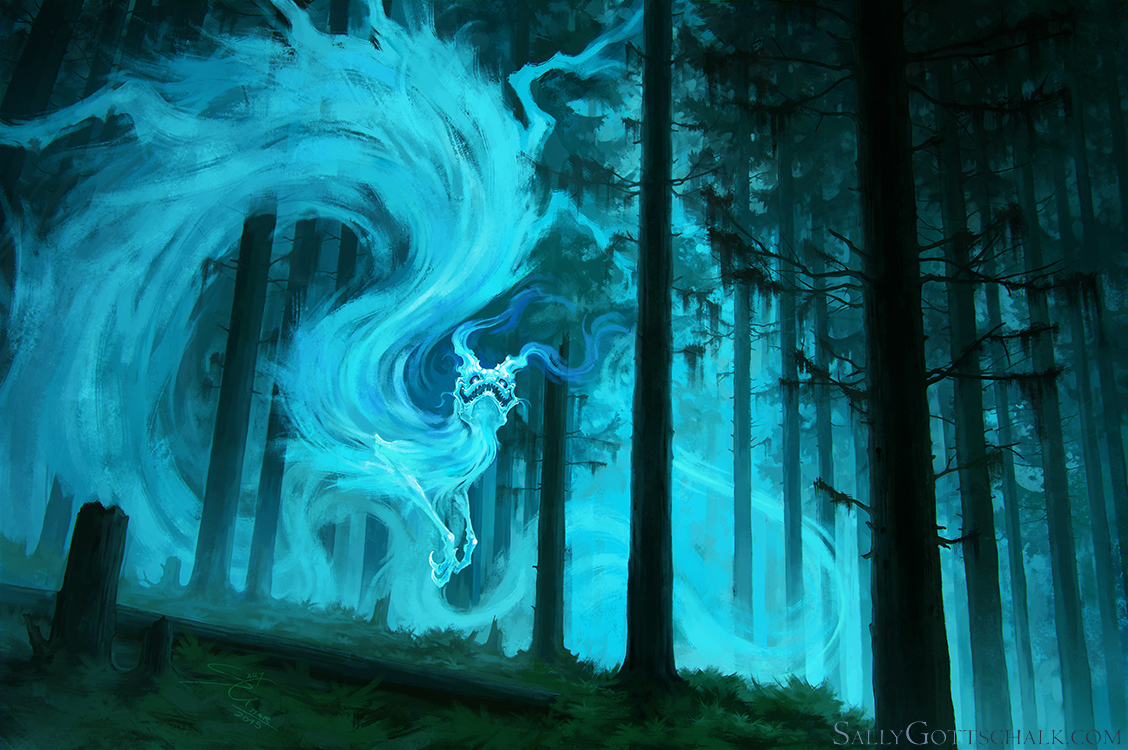 Мир духов в героях. Магический туман. Дух фэнтези. Духи природы. Дух леса арт.