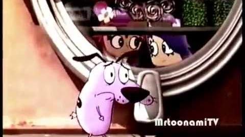 Corage el perro Cobarde Corage Tiene Miedo a Puffy AmiYumi