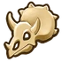 Triceratops skull