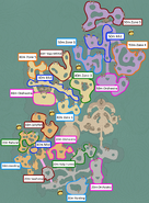 Diving Map with Spawn Zones by ~Bee~ from Coral Island Discord server