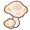 Big white mushroom decor