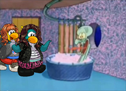 ROCKY AND CECE IN SQUIDWARD'S HOUSE! AHH!