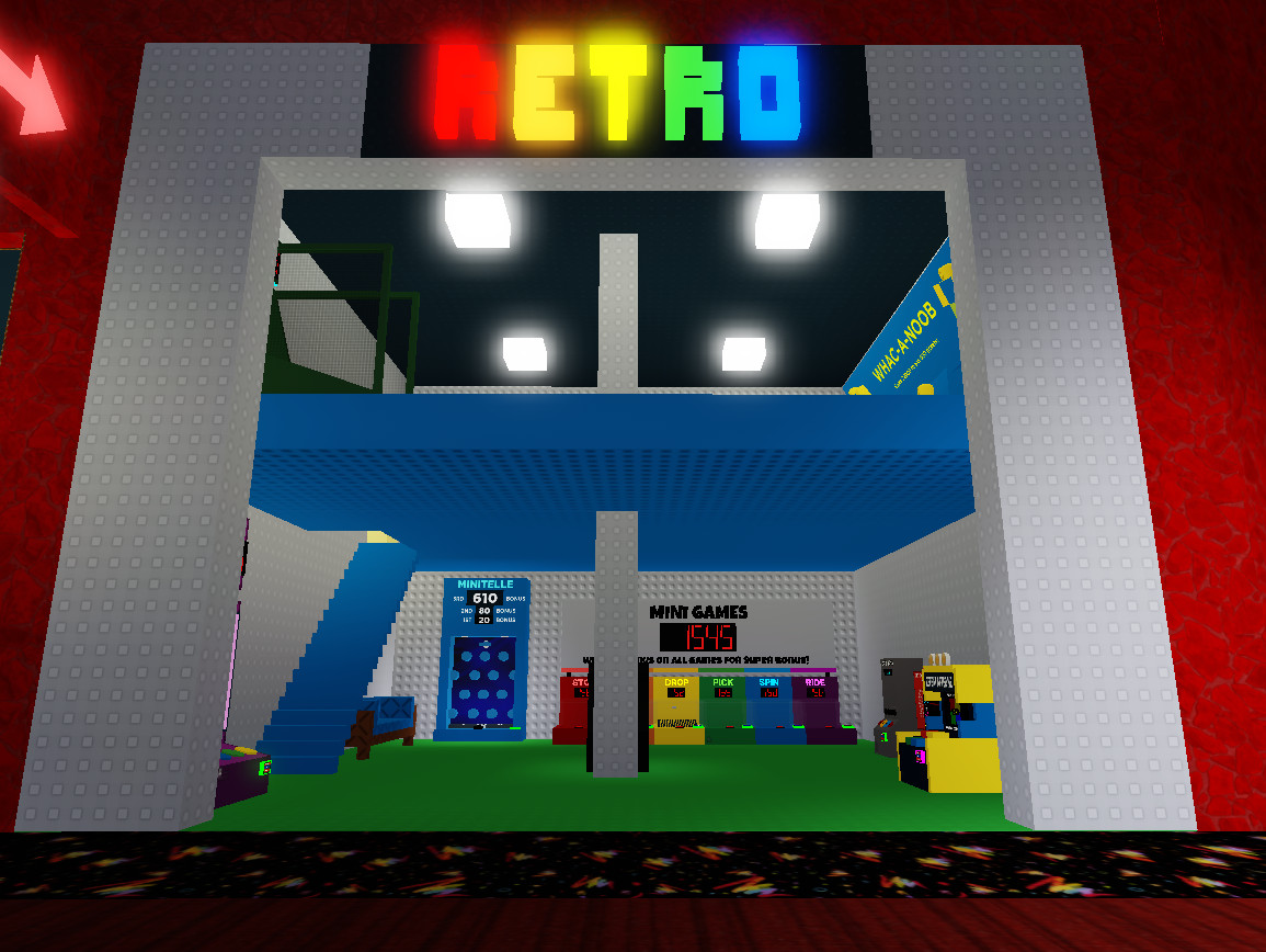 Retro, Cornerstone Arcade Roblox Wiki