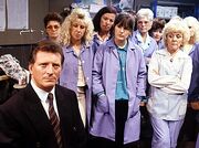 :  pulls a fast one on his workers by selling the 