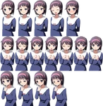 Yuka's character portraits