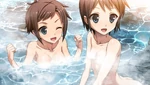 Satsuki Mizuhara and Yuka in the hot springs