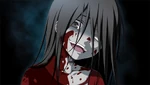 Another unused CG image of Sachiko covered in blood