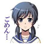 Ayumi LINE sticker for Android/iOS drawn by Sakuya Kamishiro