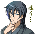 Kou LINE sticker for Android/iOS drawn by Sakuya Kamishiro