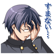 Sakutaro LINE sticker for Android/iOS drawn by Sakuya Kamishiro