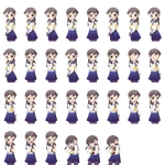 Ayumi's character potraits from BloodCovered.png (471 KB) Ayumi's character portraits