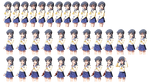 Ayumi's full sprite list.