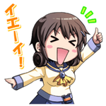 Seiko LINE sticker for Android/iOS drawn by Sakuya Kamishiro