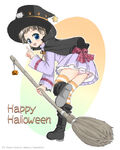 Yuka in a witch costume for Halloween by Sakuya Kamishiro