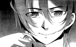 Kou's smiling