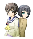Art of Chihaya and Naomi Nakashima by Sakuya Kamishiro