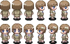 Nana's sprite sheet