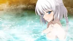 Kuon in the hot spring