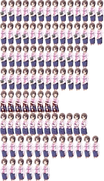 Yui's character portraits (default)