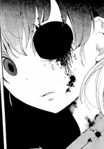 Yuki with her missing left eye