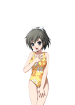 Tohko in a swimsuit
