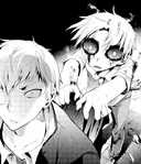 Ryou grabbing Yoshiki Kishinuma