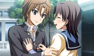 Yui and Tsukasa acting romantic drama