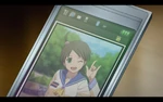 A picture of Mayu in Sakutaro's phone.