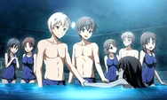Sachiko swimming with everyone