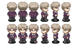 Masato's sprite sheet