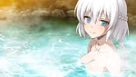 Kuon in the hot spring