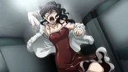 Ayame being attacked by a woman in red