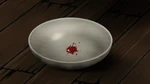 Naomi put her blood in the dish