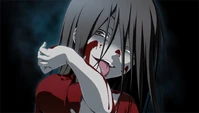 Unused CG of Sachiko licking blood
