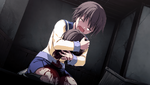 Naomi holding Seiko's severed head while crying