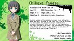 Chihaya Yamase's personal data (English)