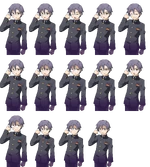 Sakutaro's character portraits