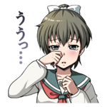 Tohko LINE sticker for Android/iOS drawn by Sakuya Kamishiro