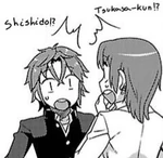 Yui surprised after seeing Tsukasa Mikuni