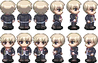 Yoshiki's sprite sheet (3DS)