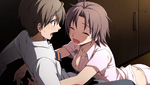 Yui wakes up and mistakes Satoshi for Tsukasa Mikuni