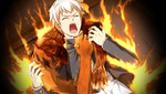 ModelxYoshiki.png (113 KB) Yoshiki burning to death in Wrong END 1 ★3