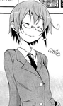 Naho smiling