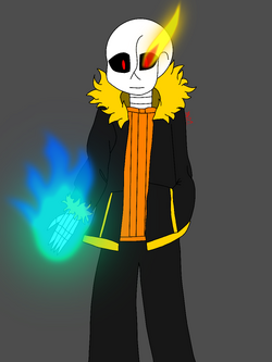 Inferno Sans, New Undertale Fanon AU Wiki