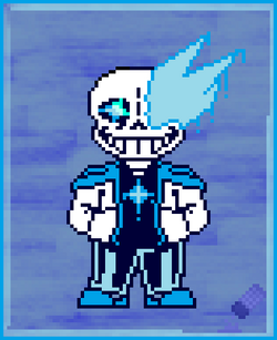 Pixilart - sans undertale by icebear0908