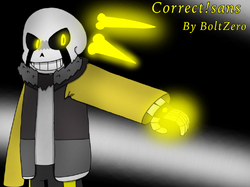 Player!Sans, The New CorrectTale Wiki