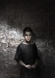 O Entalhador de Ossos apareceu para Feyre como o futuro filho dela e de Rhys.