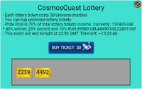 Cosmos Quest Lottery