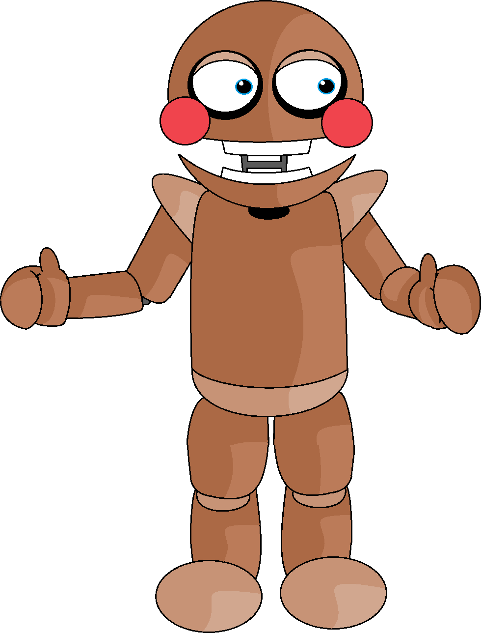 OpenDream - Four humanoid Animatronics mascot