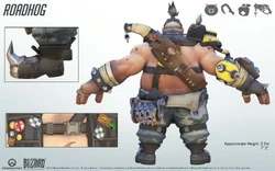 Roadhog Blizzard Entertainment OVERWATCH ROADHOG Cute But Deadly